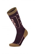 Mons Royale Tech Cusion Socken Dots Wine